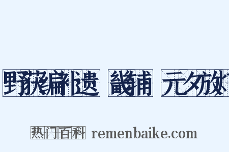 野获编补遗·畿辅·元夕放灯是什么意思的图片